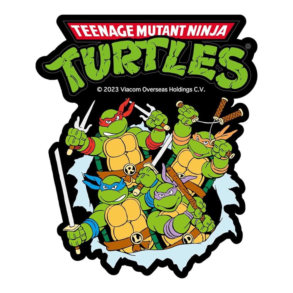 Amazon.co.jp: ミュータント・タートルズ ステッカー [6.TMNT